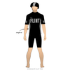 Flint Roller Derby: Uniform Jersey (Black)