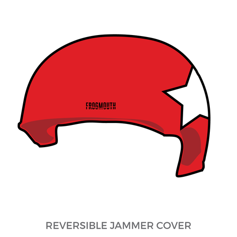 Hidden City Derby Girls: Jammer Helmet Cover (Red)
