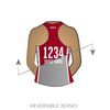 Alter Egos Roller Derby: Reversible Uniform Jersey (GreyR/RedR)