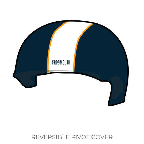 Natural State Roller Derby: Pivot Helmet Cover (Blue)