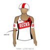 Old Capitol City Roller Derby: Uniform Jersey (White)
