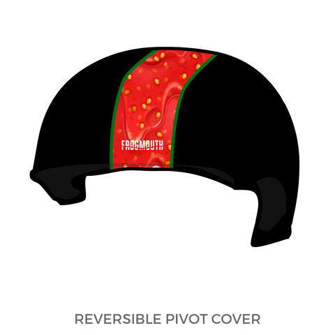 Strawberry City Roller Derby: Pivot Helmet Cover (Black)