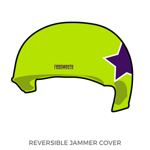 Seattle Derby Brats Acid Pops: Jammer Helmet Cover (Green)
