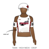 Idaho Rebel Rollers Renegades: Uniform Jersey (White)
