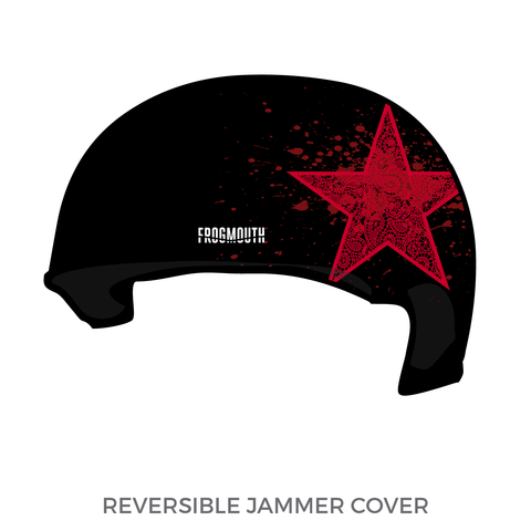 Mass Attack Roller Derby Bloody Bordens: Jammer Helmet Cover (Black)