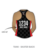 Cincinnati Junior Roller Derby: Uniform Jersey (Black)