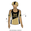 Bay Area Derby BAD United: Reversible Uniform Jersey (GoldR/BlackR)