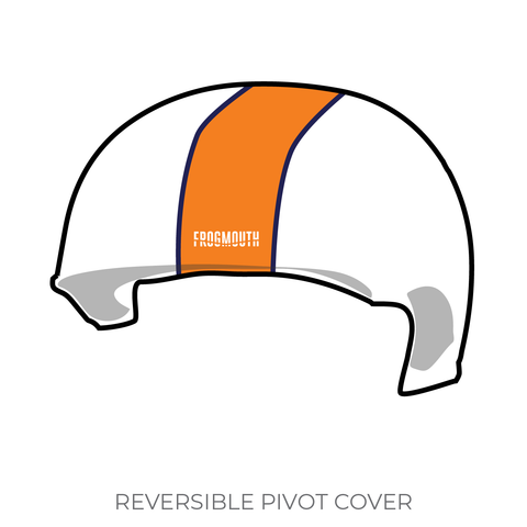 Dallas Derby Devils Rolling Rebellion: Pivot Helmet Cover (Blue)