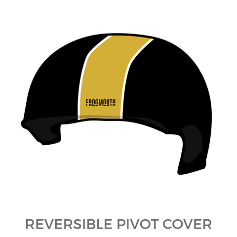 2x4 Roller Derby Travel Team: 2018 Pivot Helmet Cover (Black)