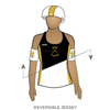 2x4 Roller Derby Travel Team: Reversible Uniform Jersey (BlackR/WhiteR)