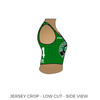 Capital City Roller Girls 8 Wheeled Mafia: 2018 Uniform Jersey (Green)