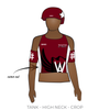 Wasatch Junior Rollers Wasatch A Salt: 2019 Uniform Jersey (Red)