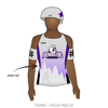 Lilac City Roller Derby Abominations: 2019 Uniform Jersey (White)