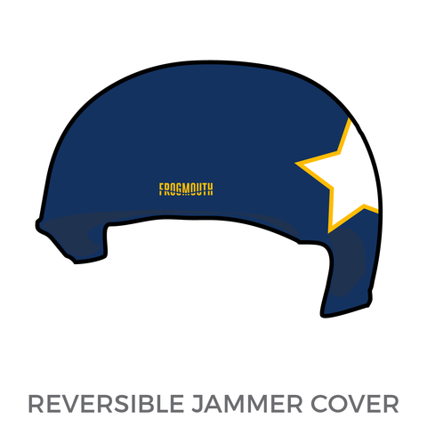 Acadiana Roller Derby: Jammer Helmet Cover (Blue)