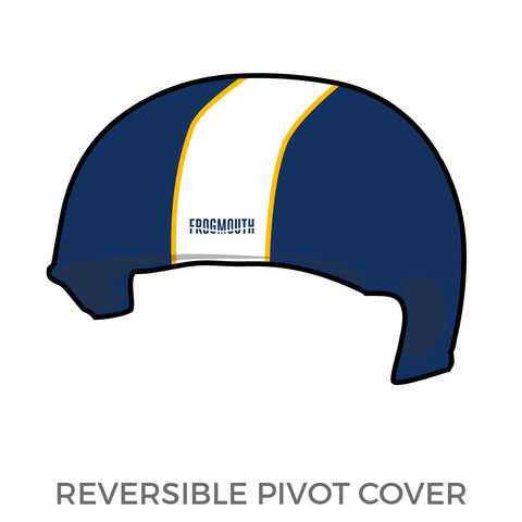 Acadiana Roller Derby: Pivot Helmet Cover (Blue)