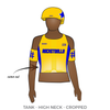 Alamogordo Roller Derby: 2018 Uniform Jersey (Yellow)