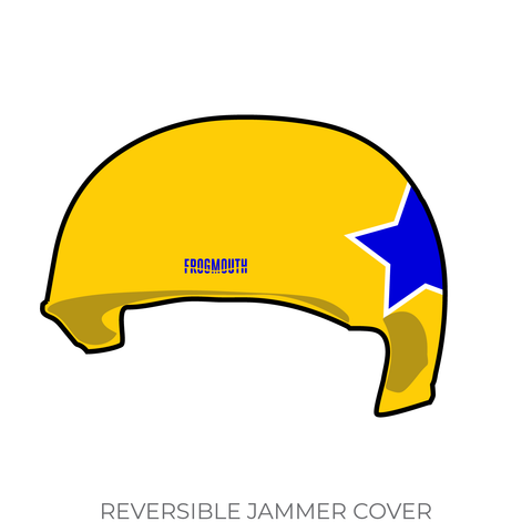 Alamogordo Roller Derby: Jammer Helmet Cover (Yellow)