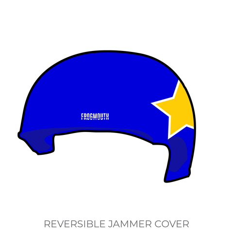 Alamogordo Roller Derby: Jammer Helmet Cover (Blue)