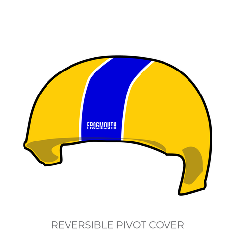 Alamogordo Roller Derby: Pivot Helmet Cover (Yellow)