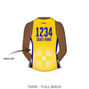 Alamogordo Roller Derby: Reversible Uniform Jersey (BlueR/YellowR)