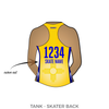 Alamogordo Roller Derby: 2018 Uniform Jersey (Yellow)