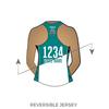 Albany Roller Derby: Reversible Uniform Jersey (TealR/WhiteR)