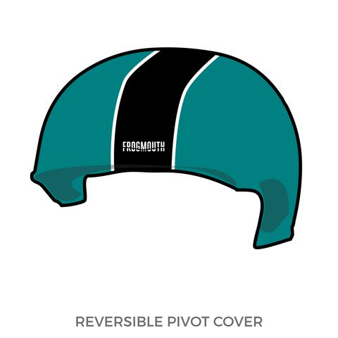 Albany Roller Derby: Pivot Helmet Cover (Teal)