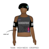 Albuquerque Roller Derby: 2017 Uniform Jersey (Black)