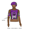 Queen City Roller Derby Alley Kats: Uniform Jersey (Purple)