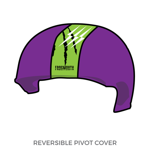 Queen City Roller Derby Alley Kats: Pivot Helmet Cover (Purple)