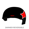 Jersey Shore Roller Derby Anchor Assassins: Two pairs of 1-Color Reversible Helmet Covers (Black/White)