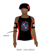 Jersey Shore Roller Derby Anchor Assassins: Reversible Uniform Jersey (BlackR/WhiteR)