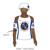 Jersey Shore Roller Derby Anchor Assassins: Uniform Jersey (White)