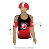 Apple City Roller Derby: Reversible Uniform Jersey (RedR/BlackR)