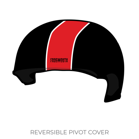 Apple City Roller Derby: 2019 Pivot Helmet Cover (Black)
