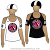 Arch Rival Roller Derby All-Stars: Reversible Scrimmage Jersey (White Ash / Black Ash)
