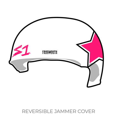 Arch Rival Roller Derby All-Stars: Jammer Helmet Cover (White)