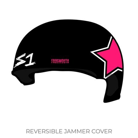 Arch Rival Roller Derby All-Stars: Jammer Helmet Cover (Black)