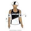 Arizona Roller Derby Home Teams: Reversible Uniform Jersey (BlackR/WhiteR)