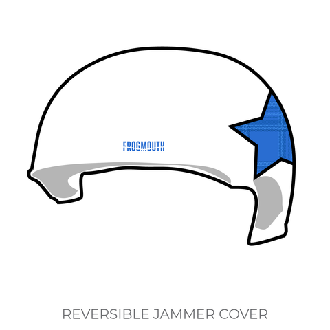 Arizona Derby Dames Schoolyard Scrappers: Jammer Helmet Cover (White)