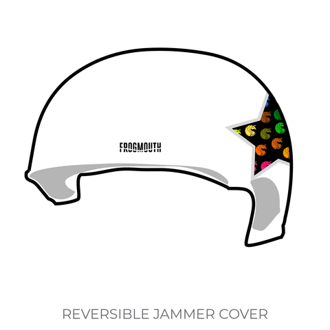 Austin Armadillos: 2019 Jammer Helmet Cover (White)