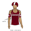 Assassination City Roller Derby Conspiracy: Uniform Jersey (Maroon)