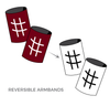Assassination City Roller Derby Conspiracy: Reversible Armbands
