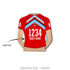 Atlanta Junior Roller Derby Travel Teams: 2019 Uniform Jersey (Red)