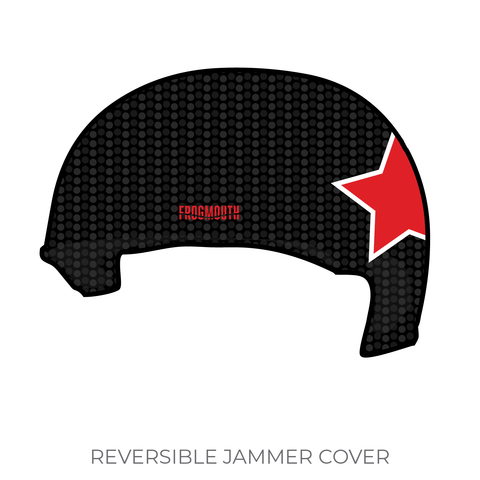 Atlanta Junior Roller Derby: Jammer Helmet Cover (Black)