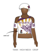 Atlanta Mens Roller Derby: Reversible Uniform Jersey (PurpleR/WhiteR)