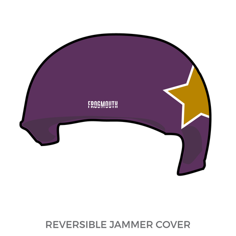 Atlanta Mens Roller Derby: 2018 Jammer Helmet Cover (Purple)