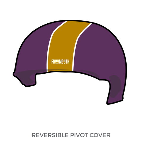 Atlanta Mens Roller Derby: 2018 Pivot Helmet Cover (Purple)