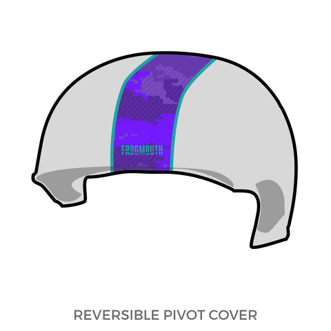Atomic City Roller Derby Church of Atom: 2018 Pivot Helmet Cover (Gray)
