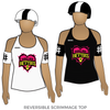 Barbed Wire Betties: Reversible Scrimmage Jersey (White Ash / Black Ash)